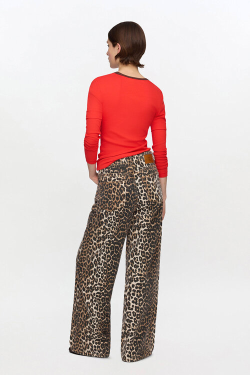 Ganni Rood T-shirt