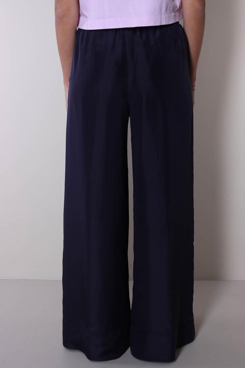 Forte_Forte Donkerblauwe Pantalon