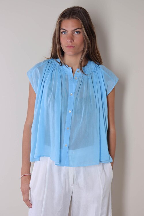 Forte_Forte Turquoise Blouse