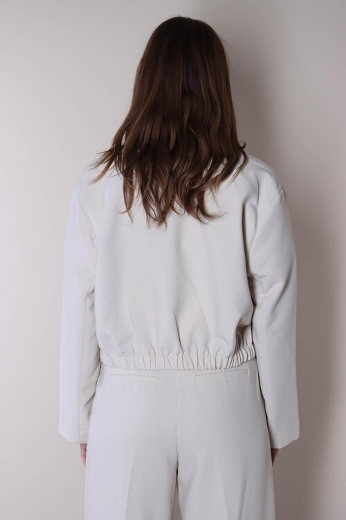 Co'couture Sand Acile Cropped Blazer