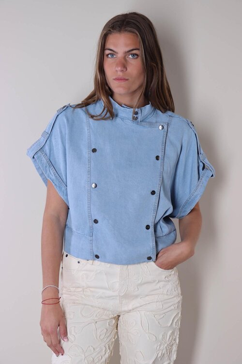Co'couture Indigo Tilly Denim Gilet