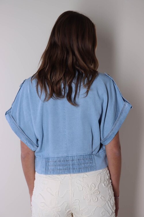 Co'couture Indigo Tilly Denim Gilet