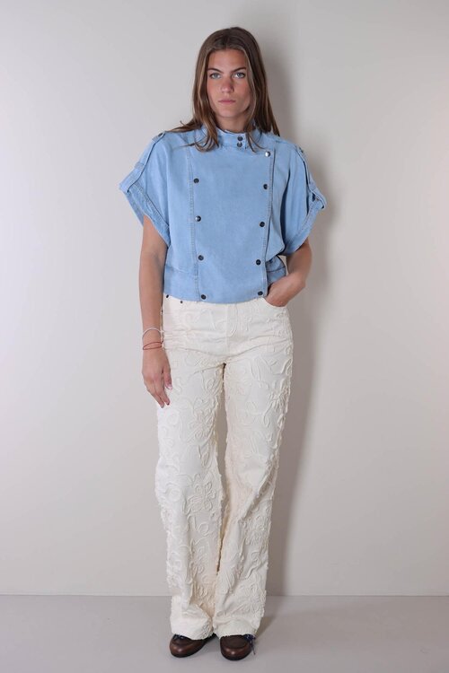 Co'couture Indigo Tilly Denim Gilet
