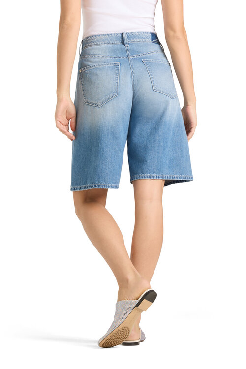 Cambio Blauwe Elin Jeans Short