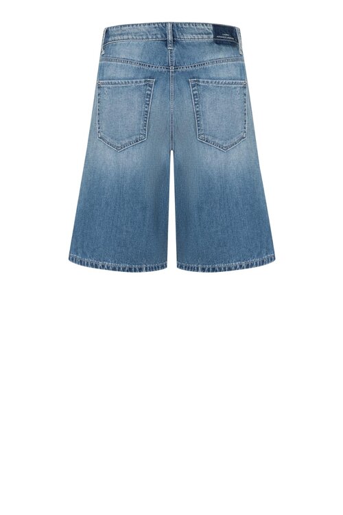 Cambio Blauwe Elin Jeans Short
