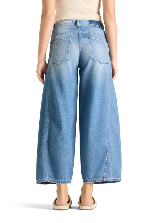 Cambio Blauwe Orla Wide Leg Jeans