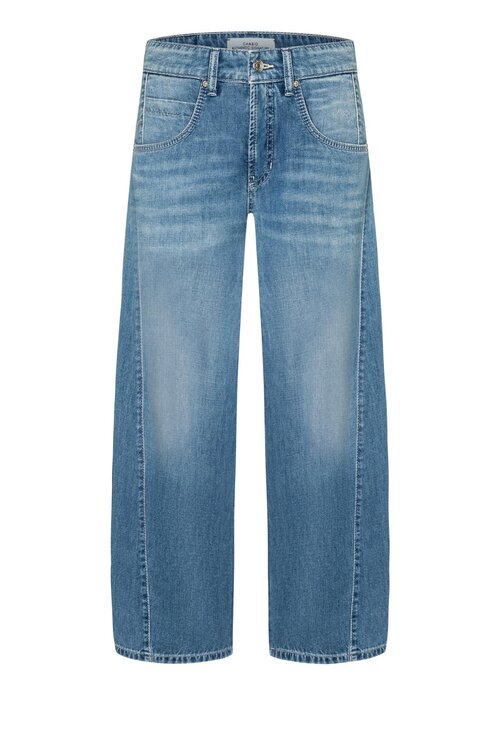 Cambio Blauwe Orla Wide Leg Jeans