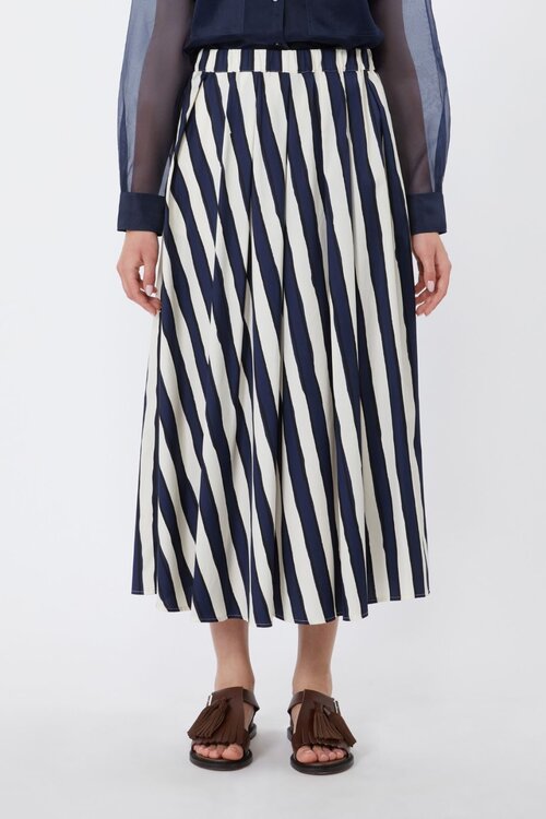 Max Mara Weekend Navy Rok