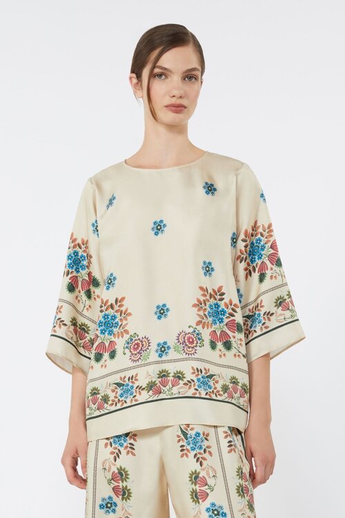 Max Mara Weekend Off White Blouse