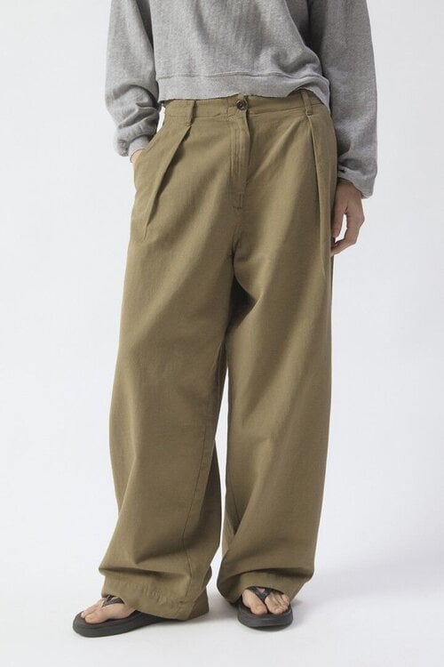 American Vintage Kaki Pantalon