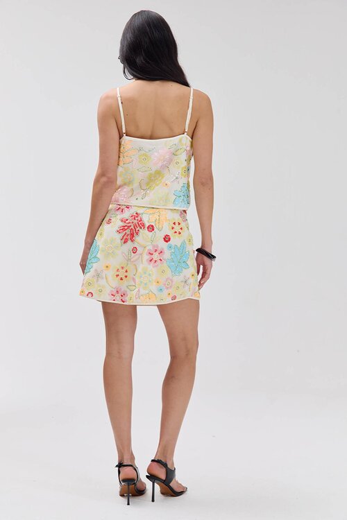 Harper & Yve Multi colored sequins print ROMY-SK