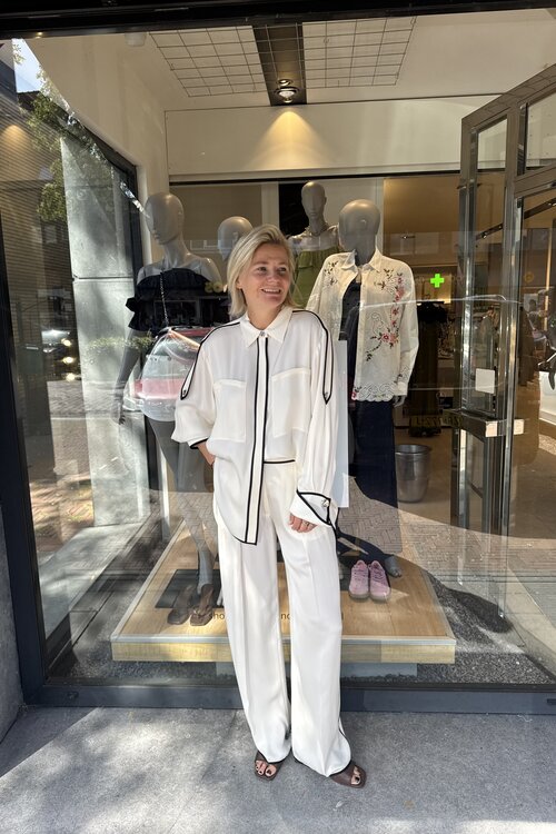 Day Birger et Mikkelsen Off White Pantalon