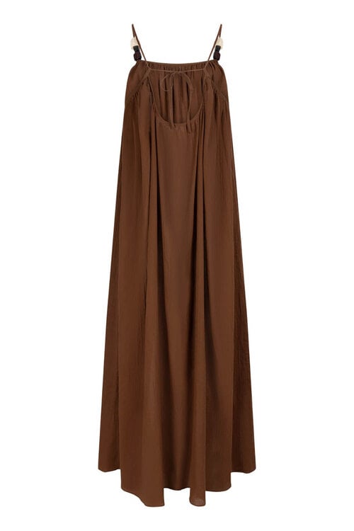 Love Stories Brown Maxi Dress