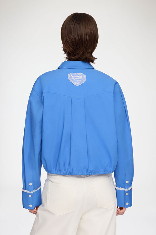 Ganni Marine Blouse