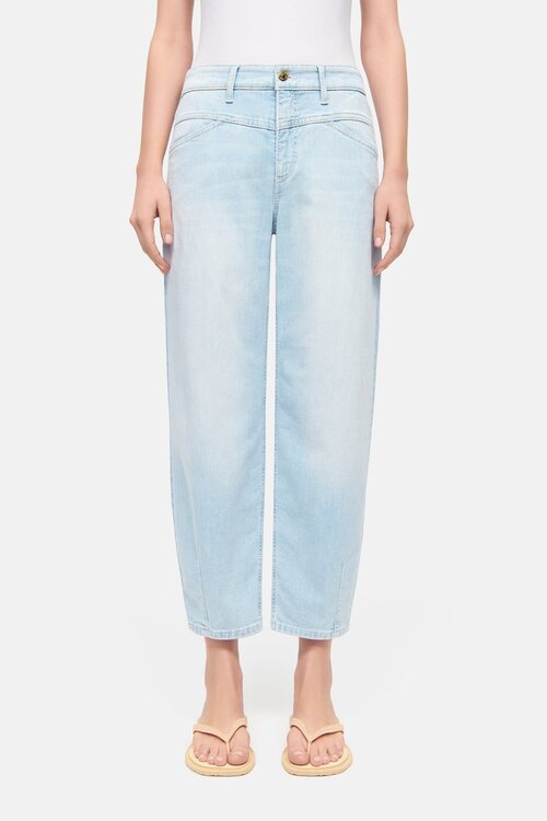 Cambio Lichtblauwe Elin Barrel Jeans