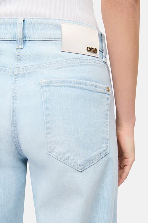 Cambio Lichtblauwe Elin Barrel Jeans