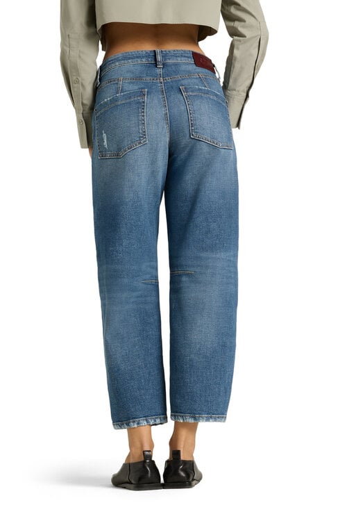 Cambio Blauwe Elia Barrel Jeans