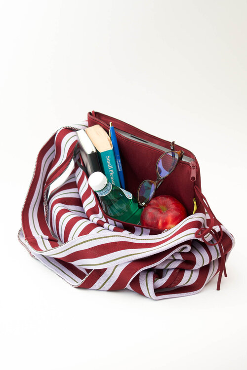 MOSJ Atelier Boxer Bag Bordo