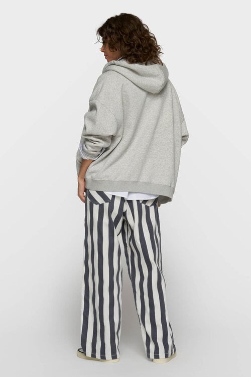 10Days zip cardigan grijs