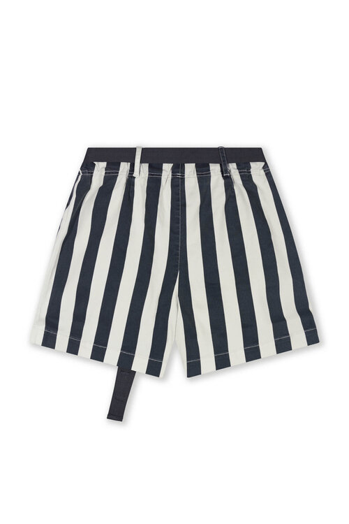 10Days ecru/blue utitlity shorts stripes