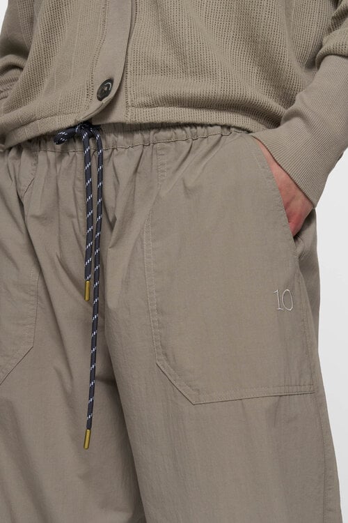 10Days crinkle jogger fog
