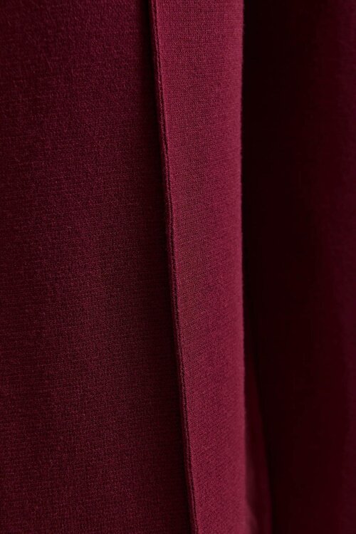 Essentiel Antwerp Broek met wijde pijp bordeaux