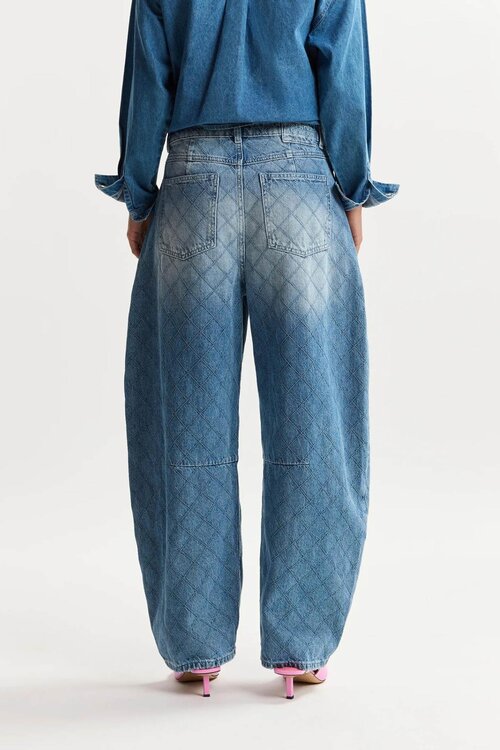 Essentiel Antwerp Jeans barrel blauw