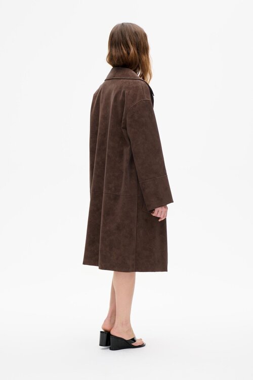 Baum Und Pferdgarten Trenchcoat Coffee Brown