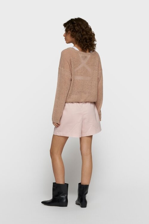10Days thin knit sweater fudge