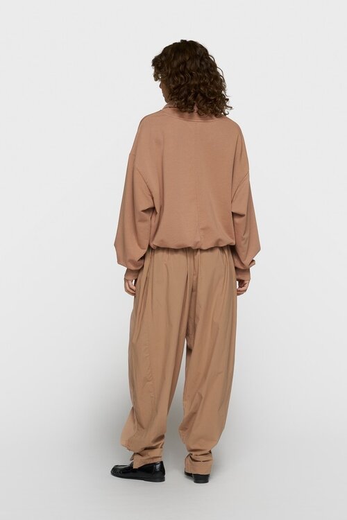 10Days pleated sweater fudge