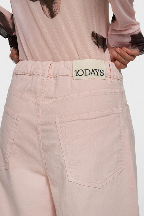 10Days wide pants twill powder
