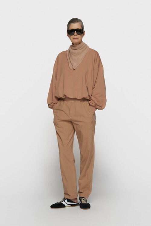 10Days woven jogger fudge