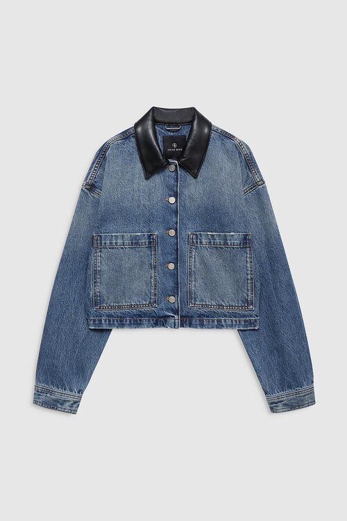 Anine Bing Yuma Jack Washed Blue