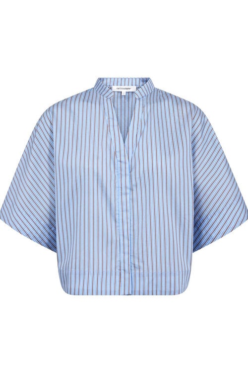 Co'couture Blauwe Anica Blouse
