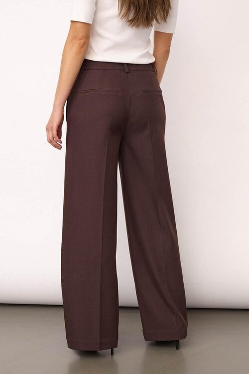 Co'couture Donkerbruine Luna Wide Pants