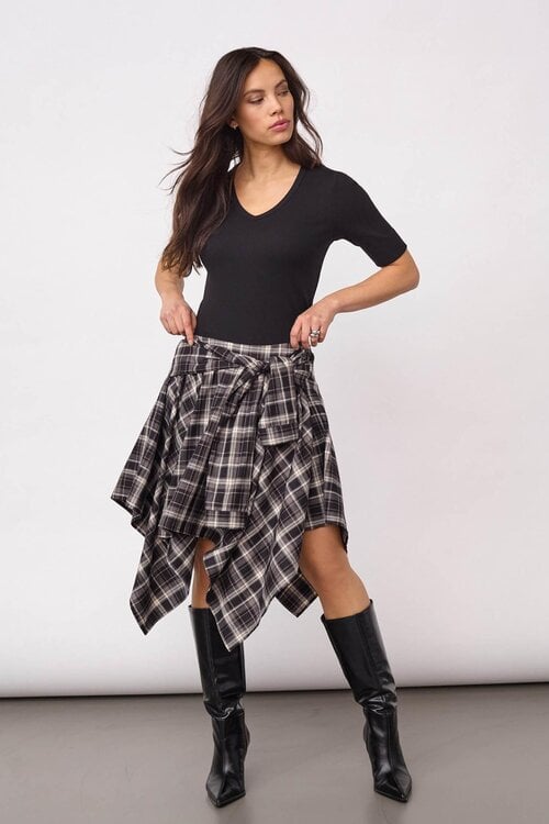 Co'couture Dagny Check Rok