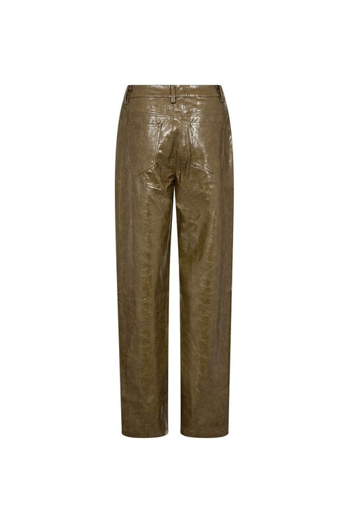 Co'couture Olive Richa Fake Leather Pants