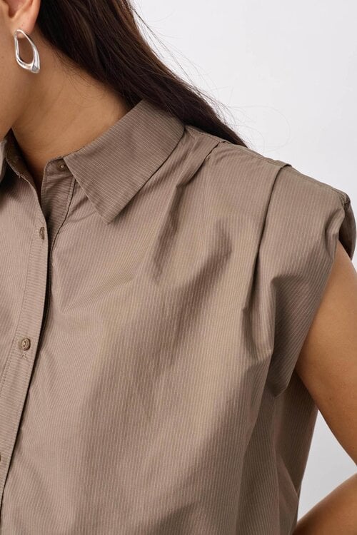 Co'couture Kaki Ophelia Top
