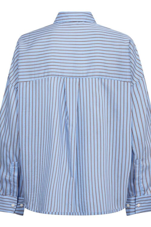 Co'couture Blauwe Anica Blouse