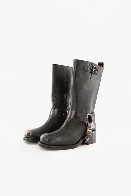 Toral Shoes Zwarte Biker Laars