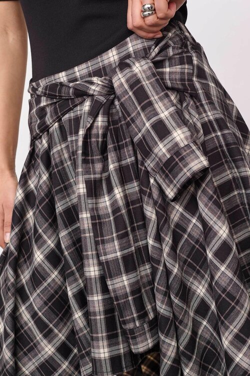 Co'couture Dagny Check Rok