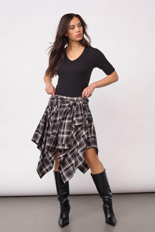 Co'couture Dagny Check Rok