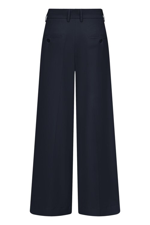 Rossi Ivon Pantalon wide leg Navy