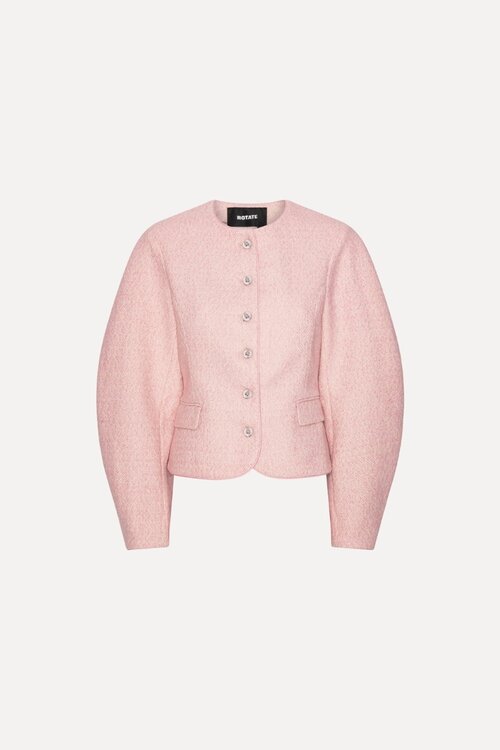 Rotate Jas met coconmouwen Roze