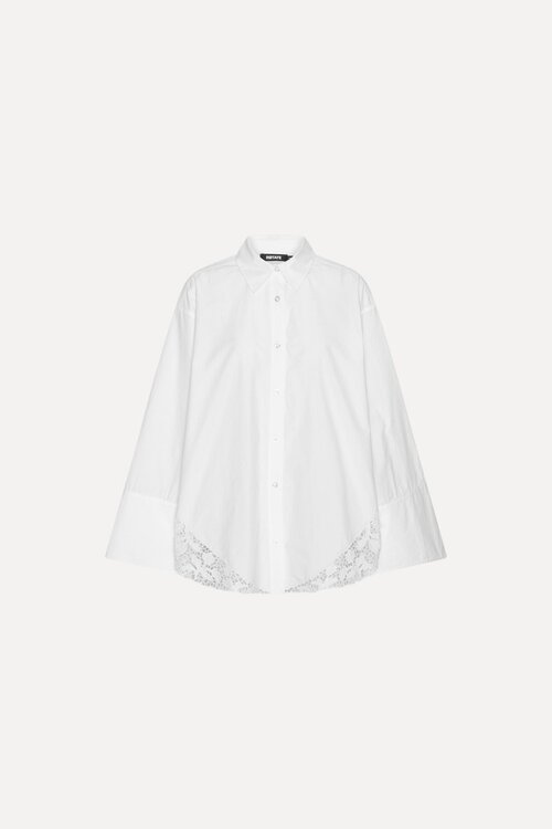 Rotate Oversized Blouse Wit