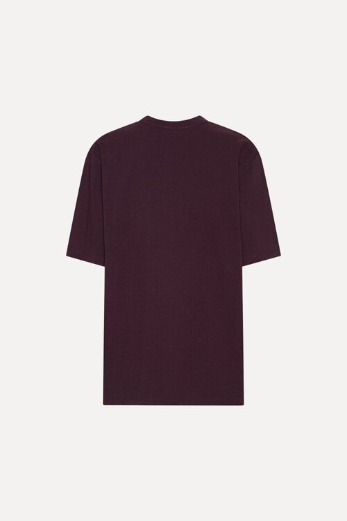 Rotate T-shirt Oversized Bordeaux