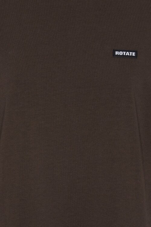 Rotate T-shirt bruin