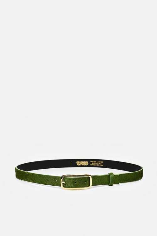 Essentiel Antwerp Riem leer Kaki