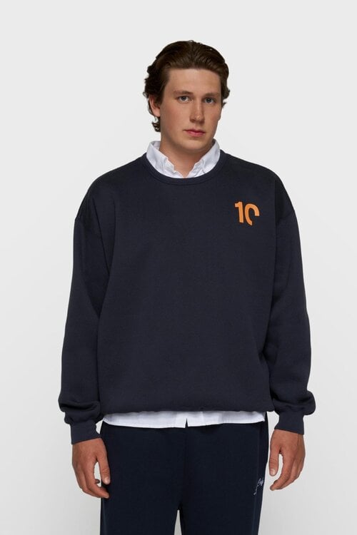 10Days statement sweater blauw