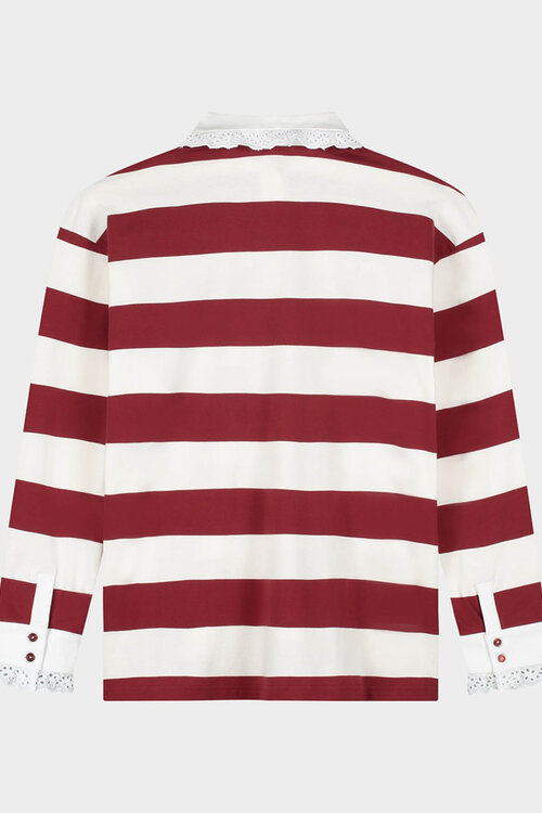 Stieglitz Zelina polo sweater Bruin